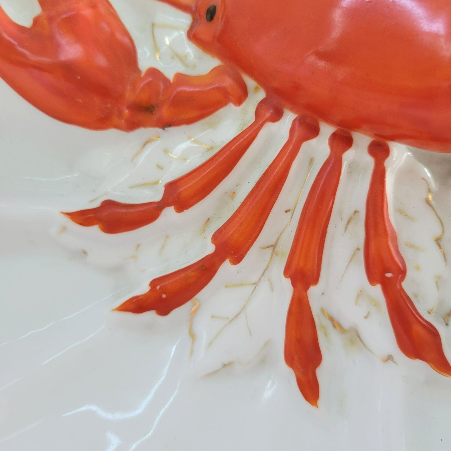 Vintage Victorian Lobster Serving Dish