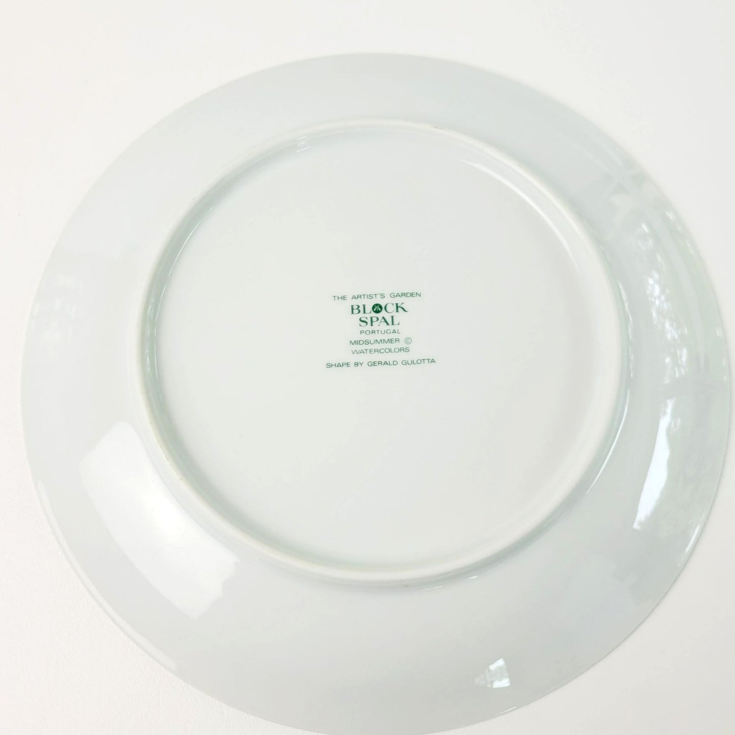Block Spal Artist Garden Midsummer Watercolors Dinner Plate