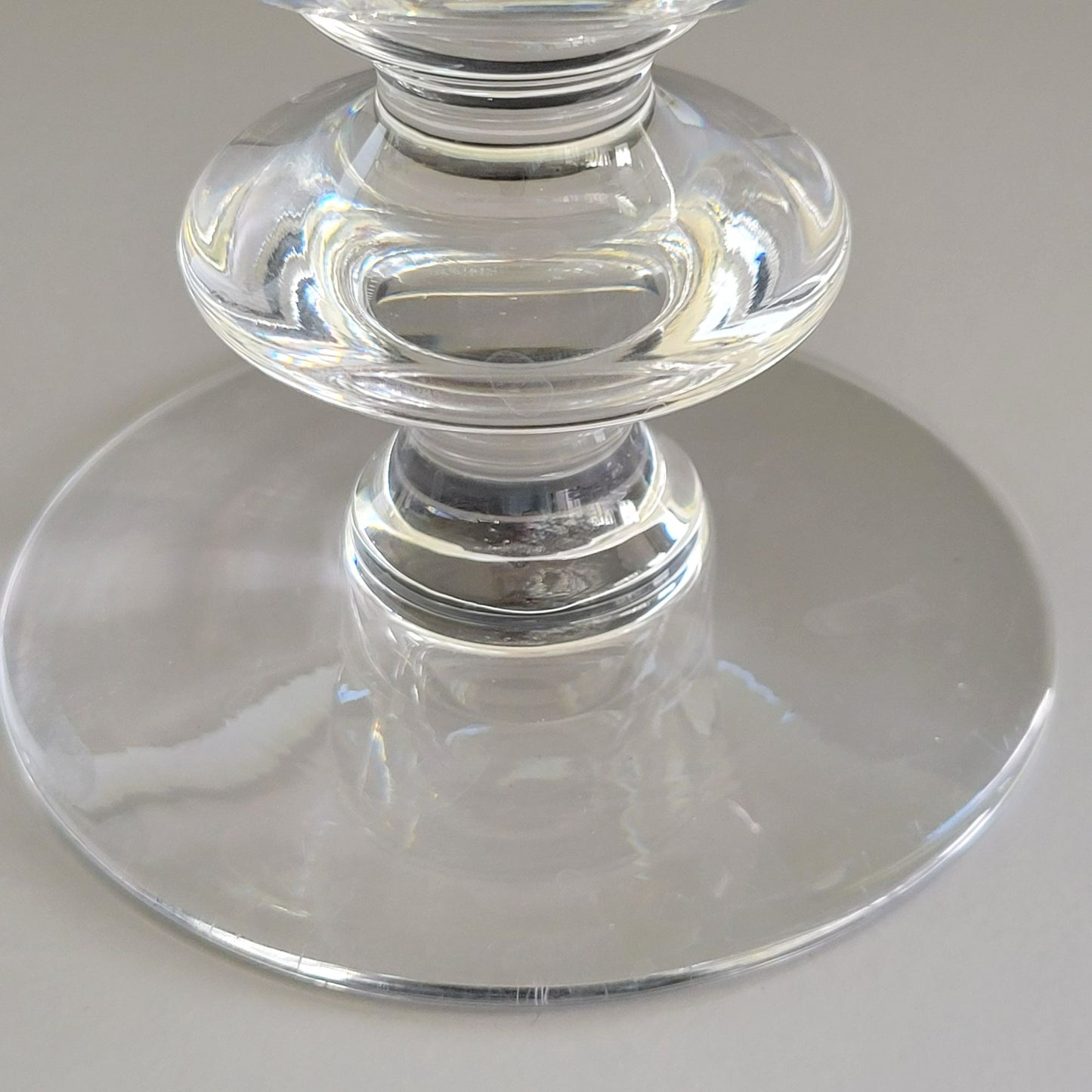 Val St. Lampert State Plain 5" Candlestick Holder