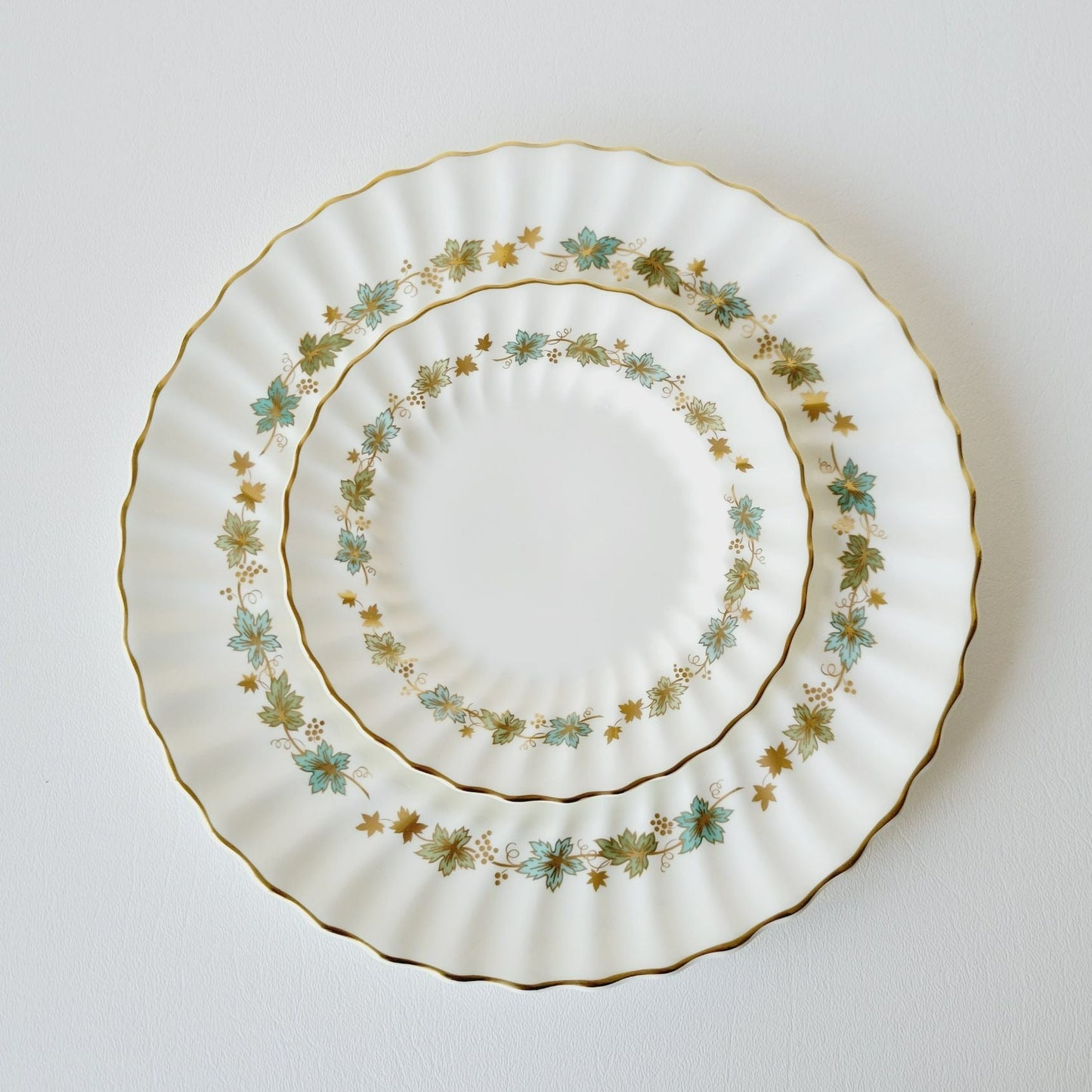 Royal Doulton Piedmont Dinner & Bread Plate Set of 2, c.1960s England