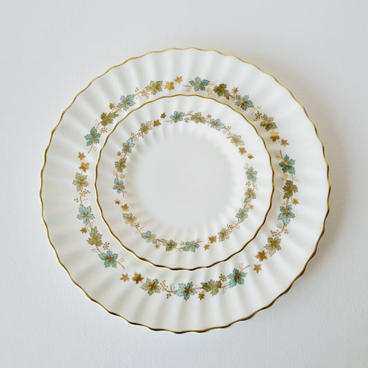 Royal Doulton Piedmont Dinner & Bread Plate Set of 2, c.1960s England