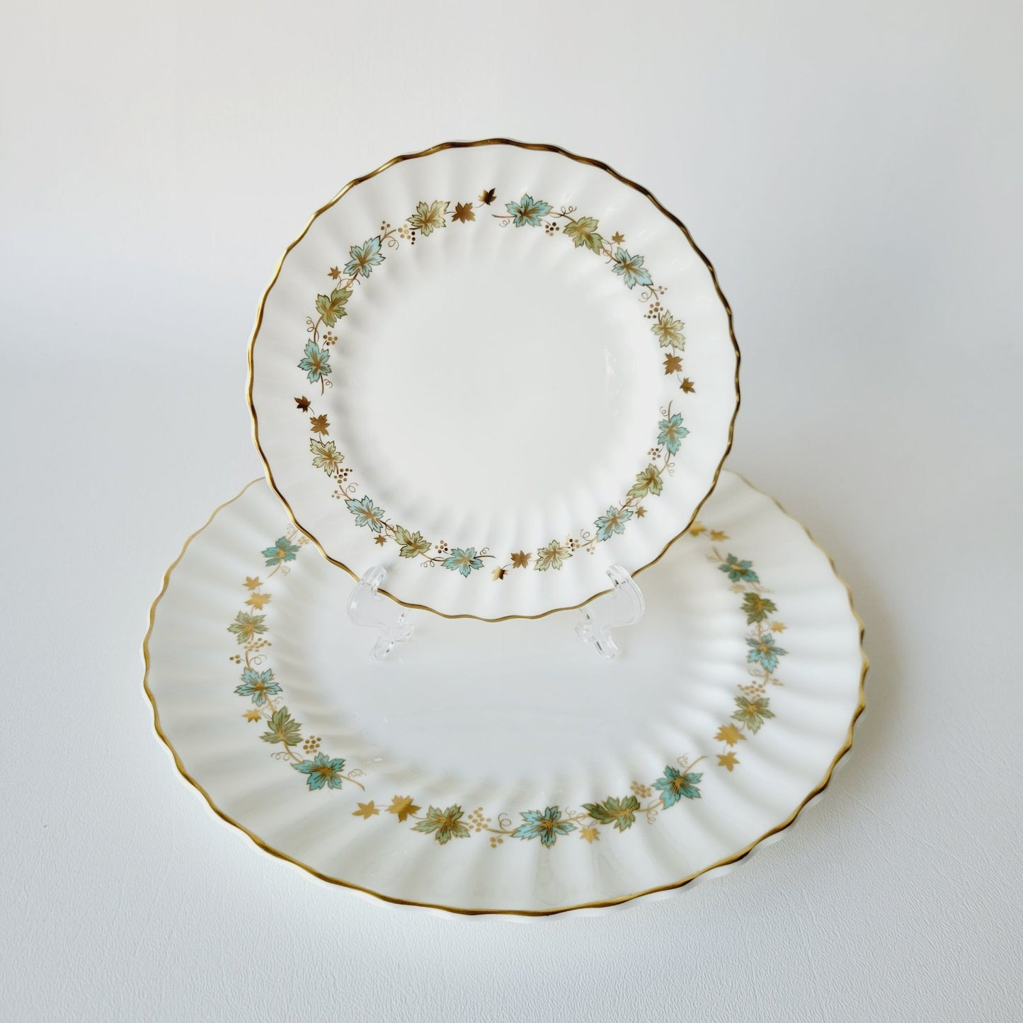 Royal Doulton Piedmont Dinner & Bread Plate Set of 2, c.1960s England