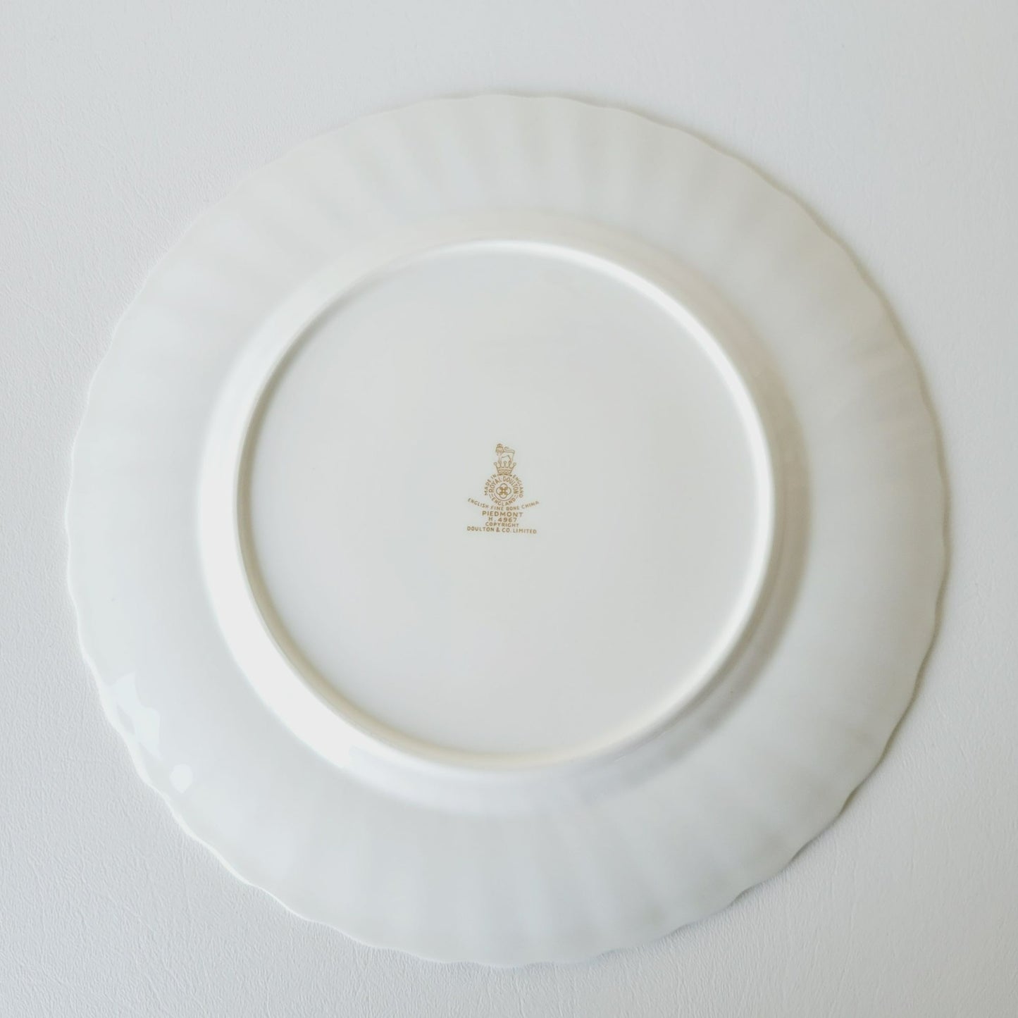 Royal Doulton Piedmont Dinner & Bread Plate Set of 2, c.1960s England