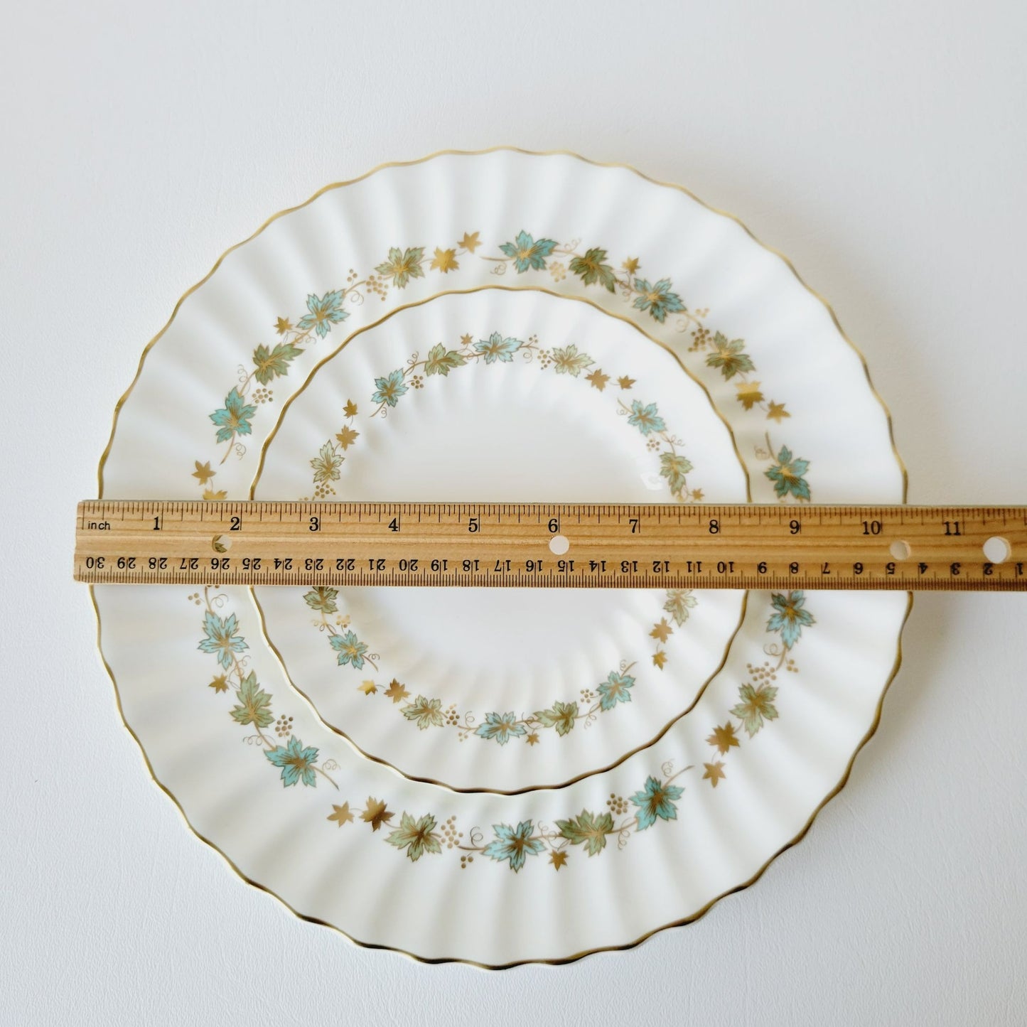 Royal Doulton Piedmont Dinner & Bread Plate Set of 2, c.1960s England
