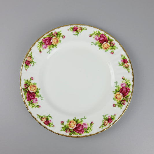 Royal Albert Old Country Roses Dinner Plate, Made in England