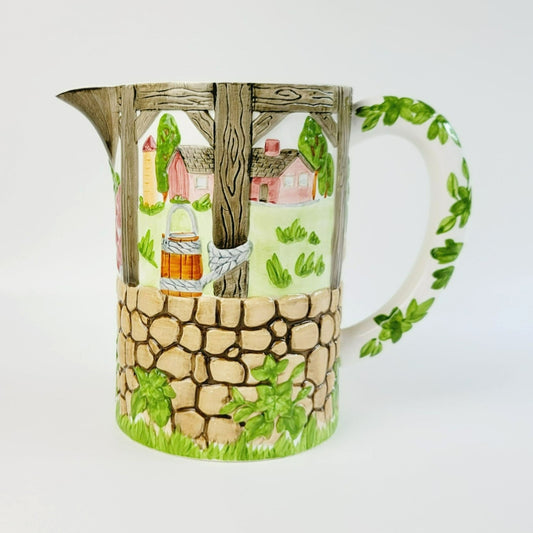 Johnson Brothers Friendly Village Figural 8" Water Pitcher