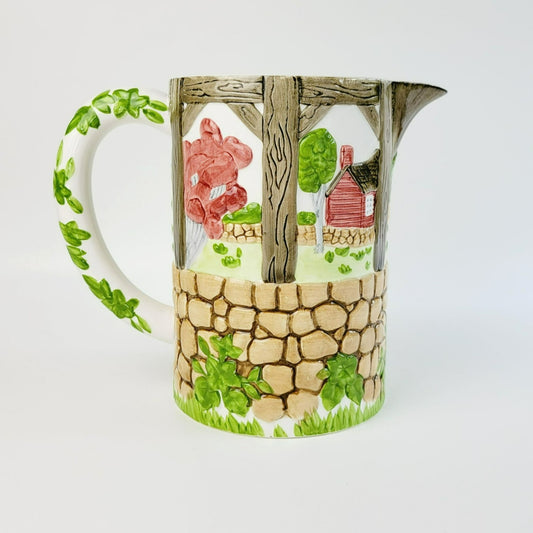 Johnson Brothers Friendly Village Figural 8" Water Pitcher