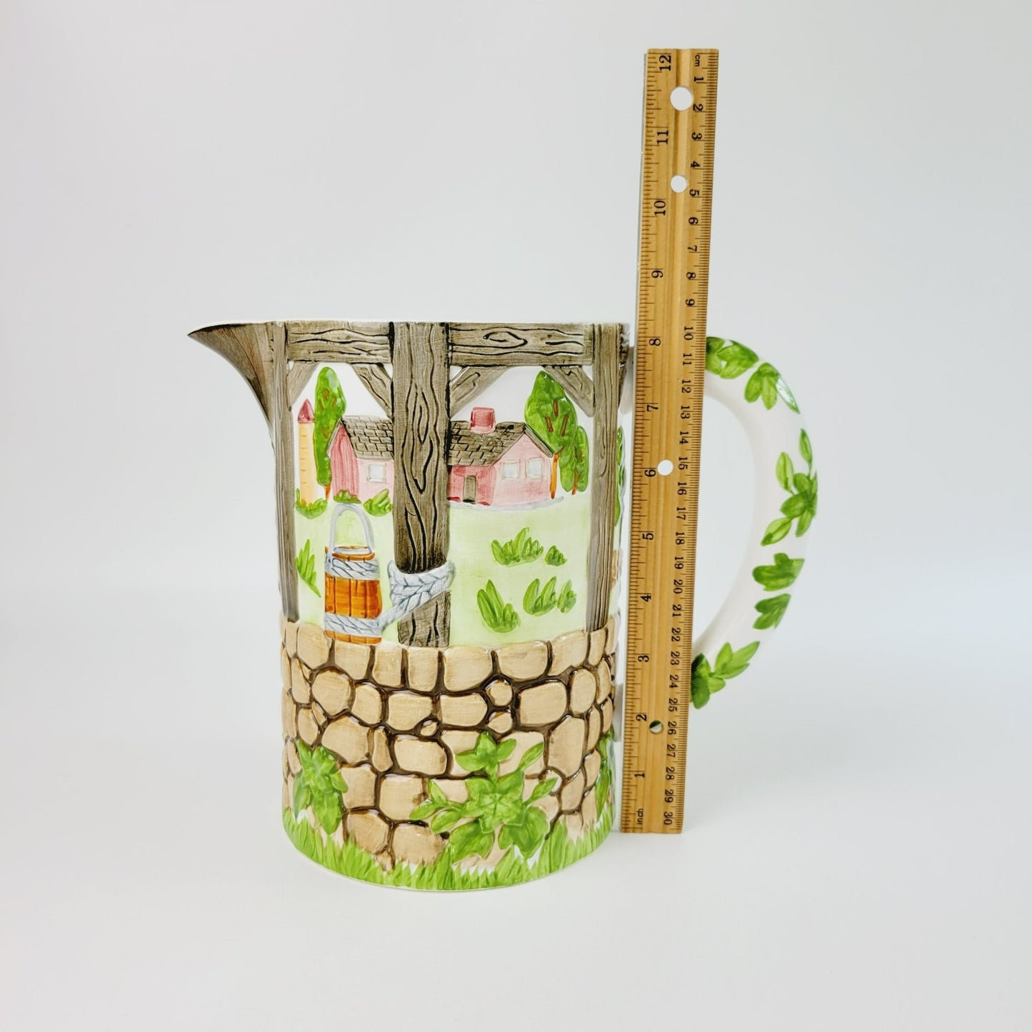 Johnson Brothers Friendly Village Figural 8" Water Pitcher