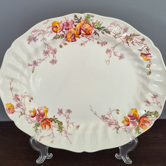 Royal Doulton Sherborne 15" Oval Platter, c.1938-61 England