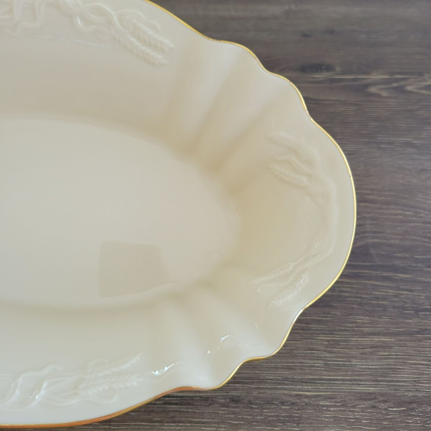 Lenox Harvest Centerpiece Serving Bowl, c.1980s USA