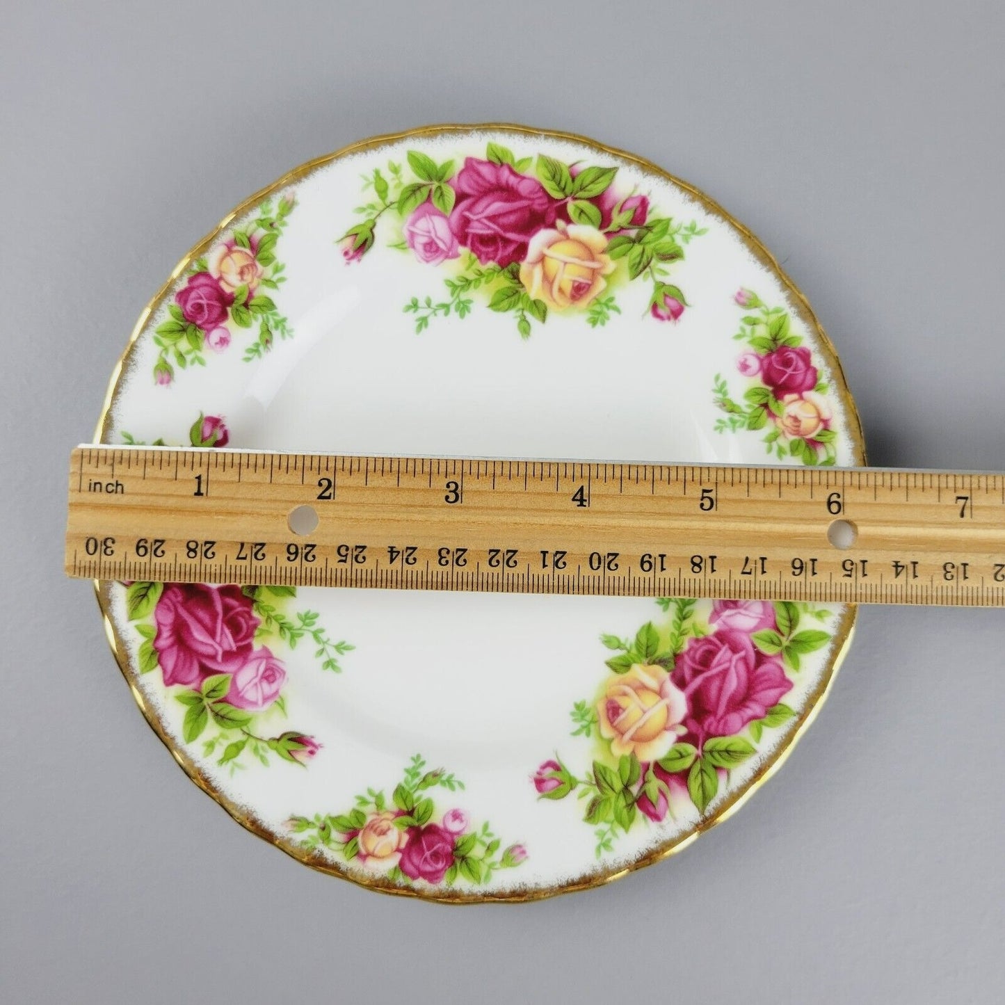 Royal Albert Old Country Roses Bread Plate, Made in England