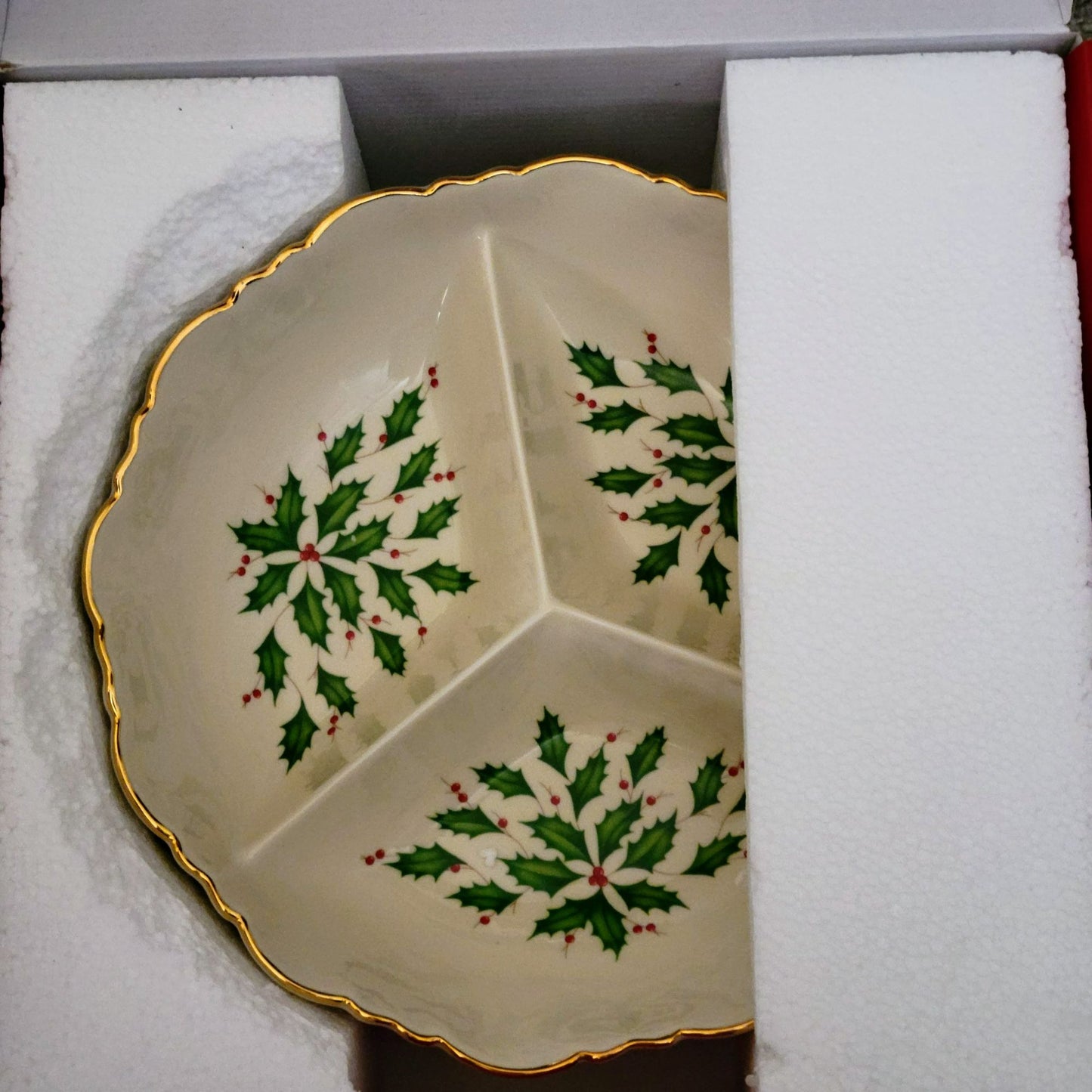 Lenox Holiday Archive Divided 9" Server