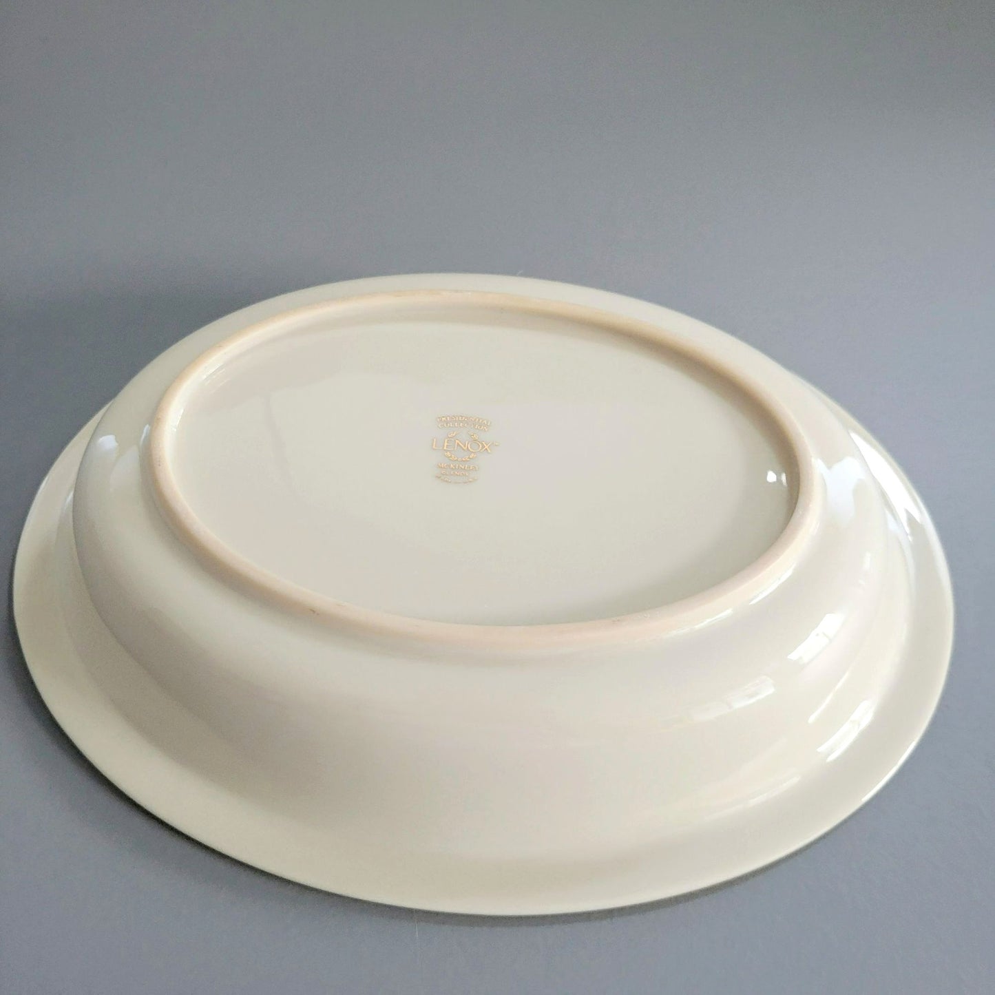 Lenox McKinley Oval Serving Bowl, Presidential Collection, USA Made