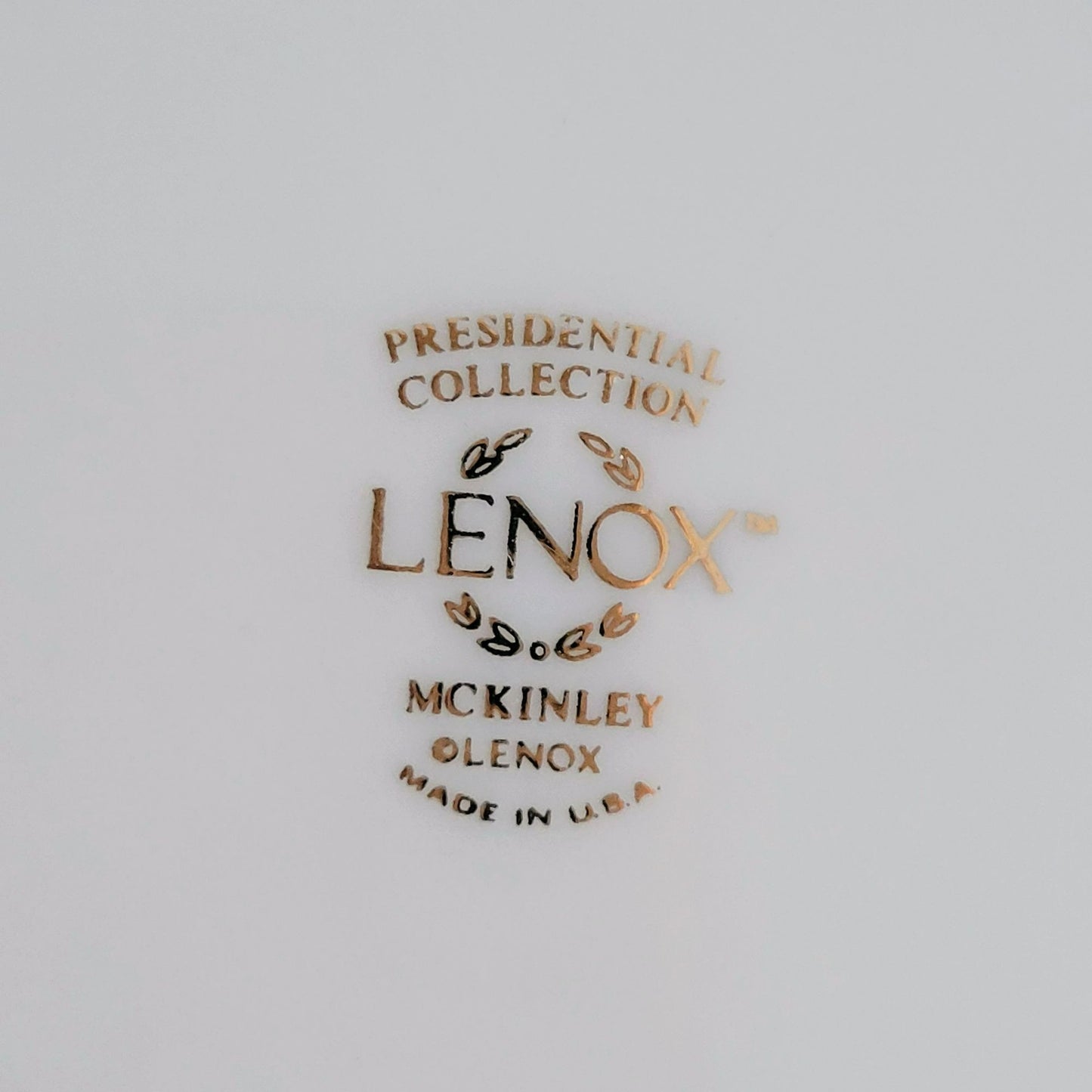 Lenox McKinley Oval Serving Bowl, Presidential Collection, USA Made