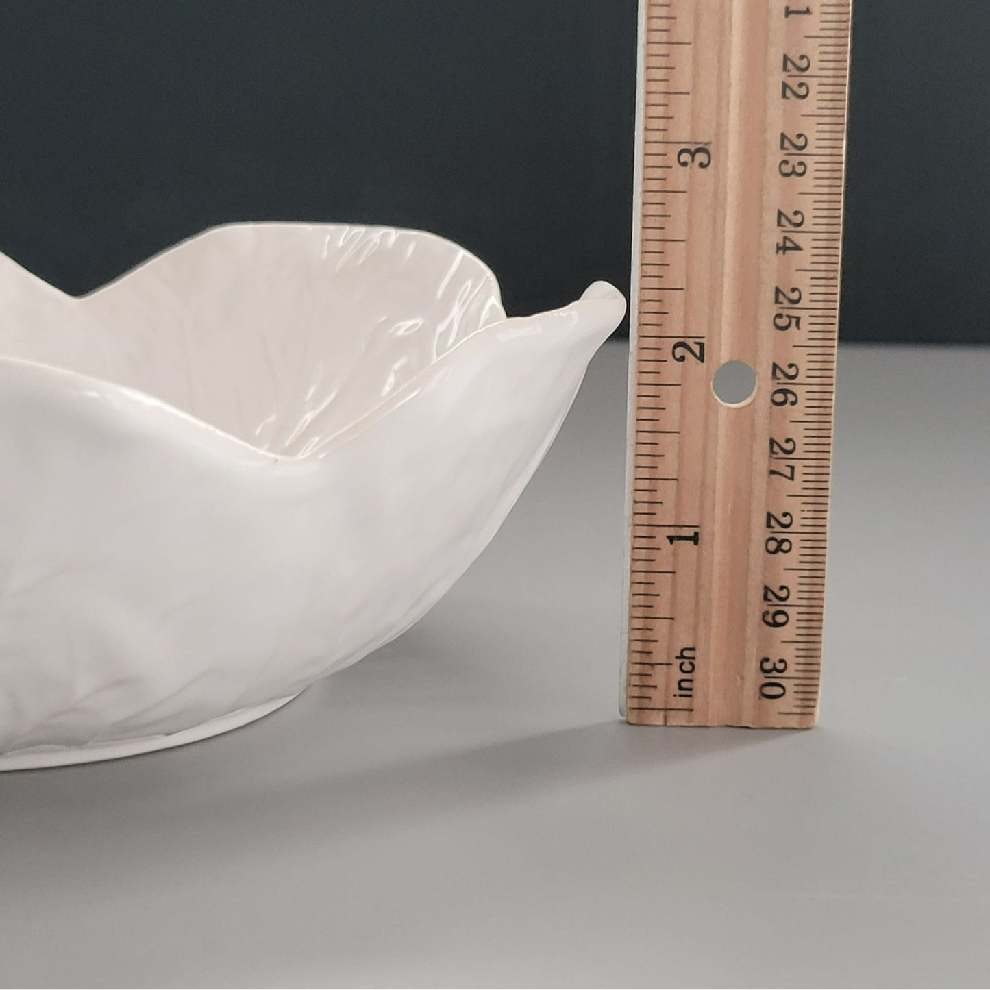 Bordallo Pinheiro "Cabbage Beige" Coupe Soup Bowl, Made in Portugal