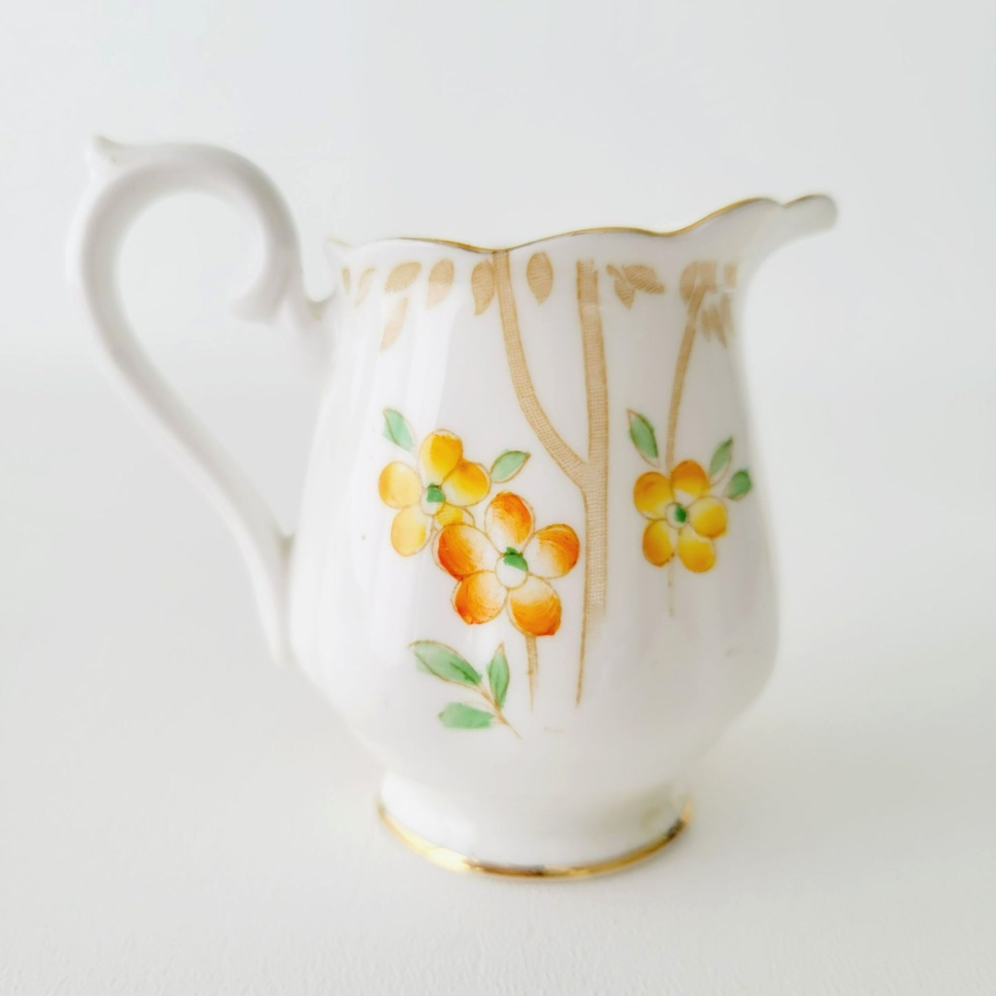 Rare Royal Albert Petite Creamer & Sugar Bowl, Crown China Dell c.1927-35 England