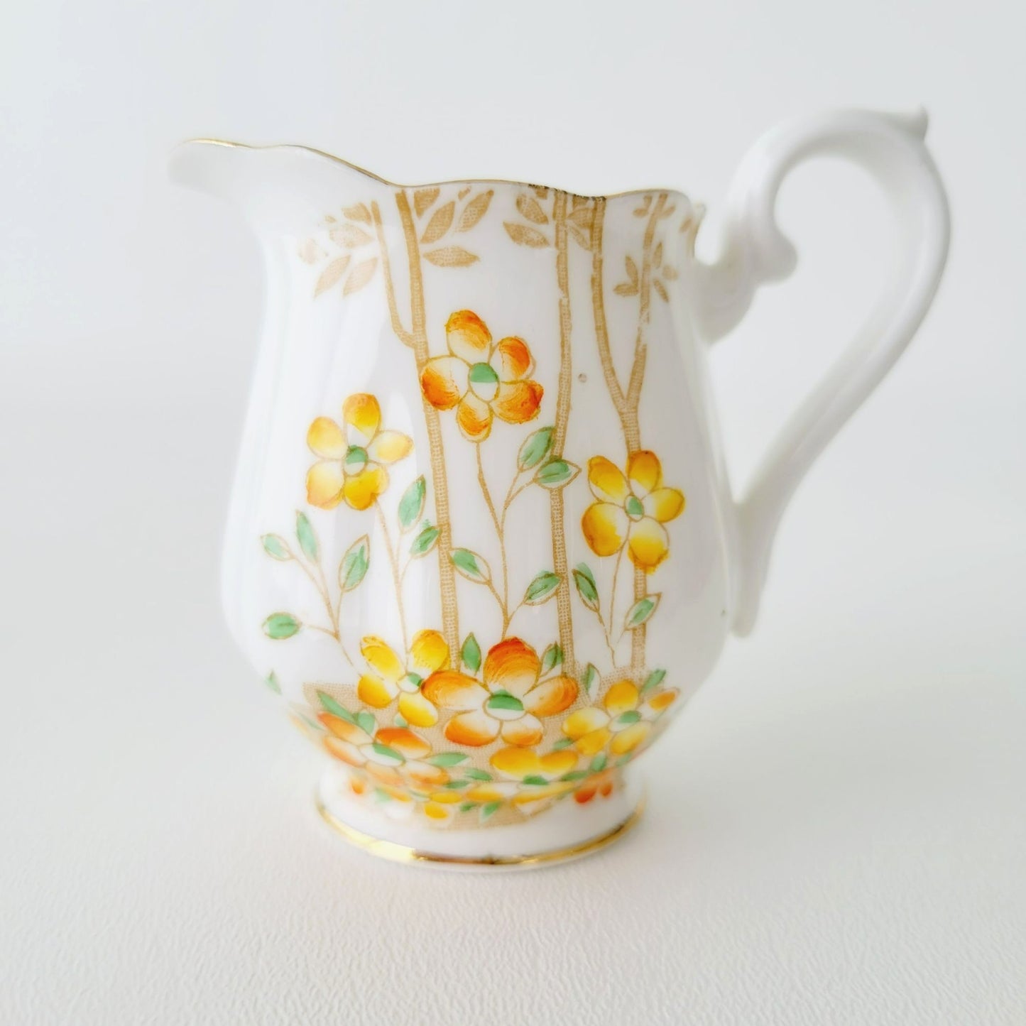 Rare Royal Albert Petite Creamer & Sugar Bowl, Crown China Dell c.1927-35 England