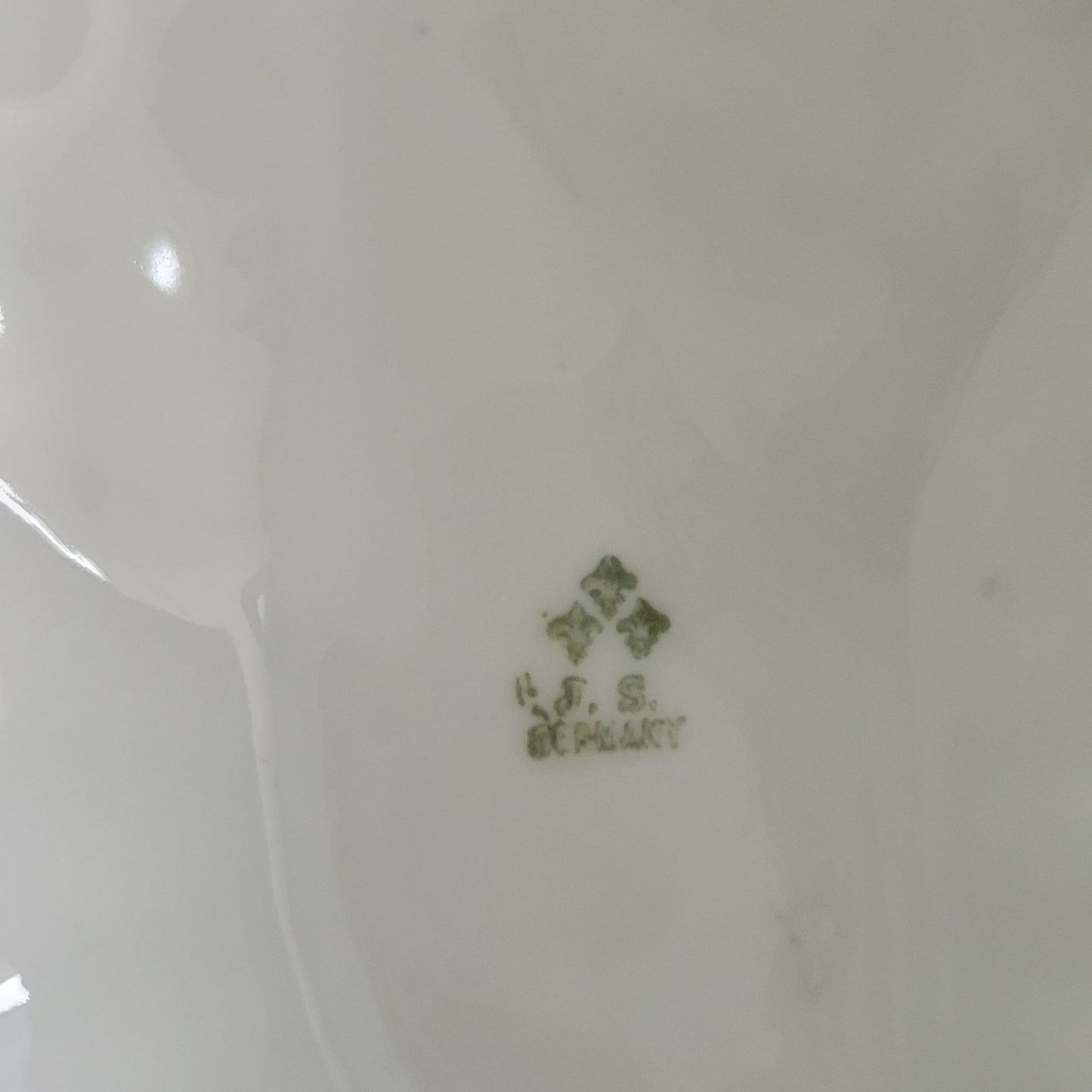 Antique JS Porcelain Blue & White Lobster Serving Dish, c.1896-1916 Germany