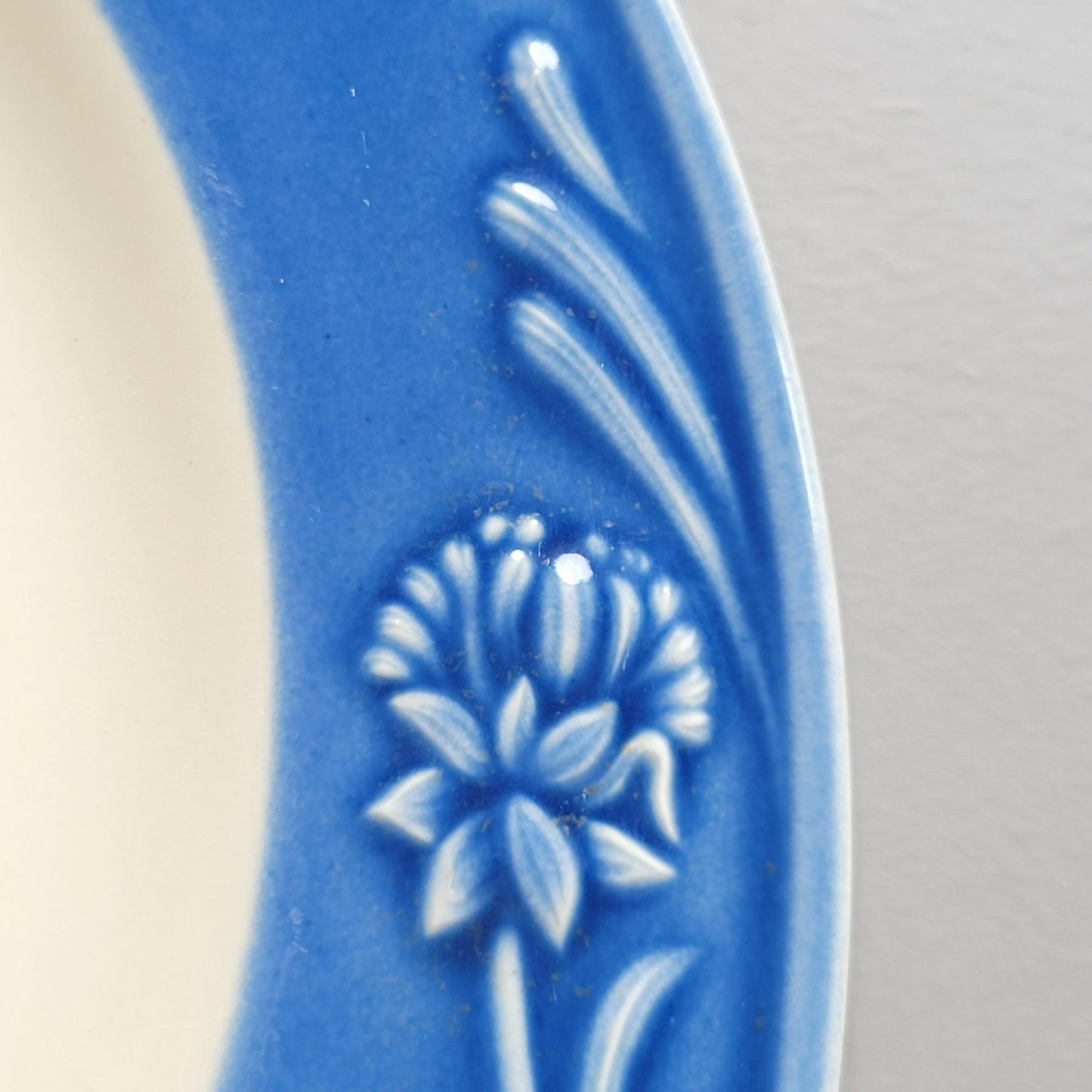 Lenox Poppies Rainbow Blue Dinner Plate c.1998-99 Japan