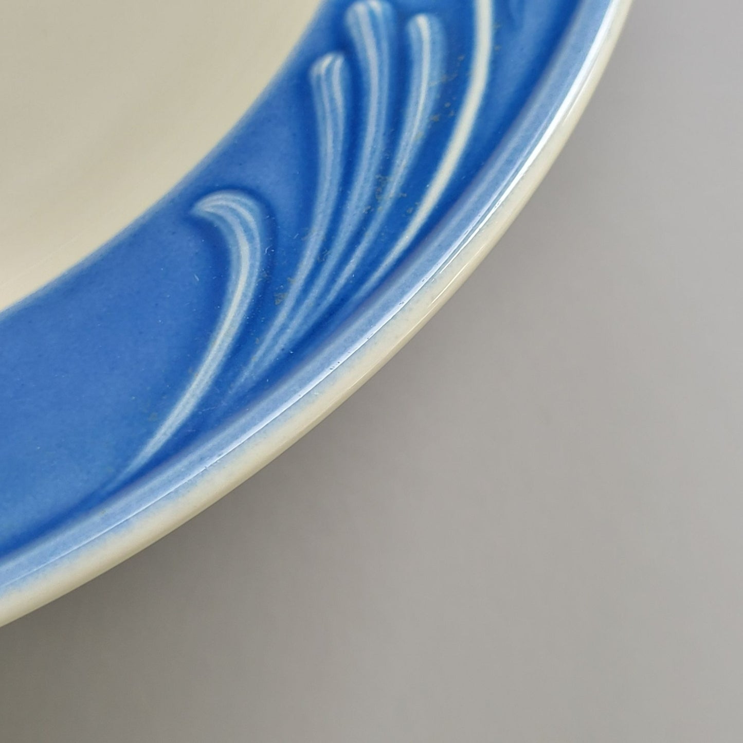 Lenox Poppies Rainbow Blue Dinner Plate c.1998-99 Japan