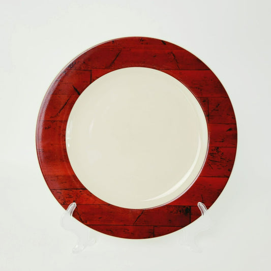 Warren Kimble Barns Dinner Plate by Sakura c.1998