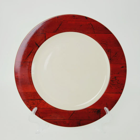 Warren Kimble Barns Dinner Plate by Sakura c.1998