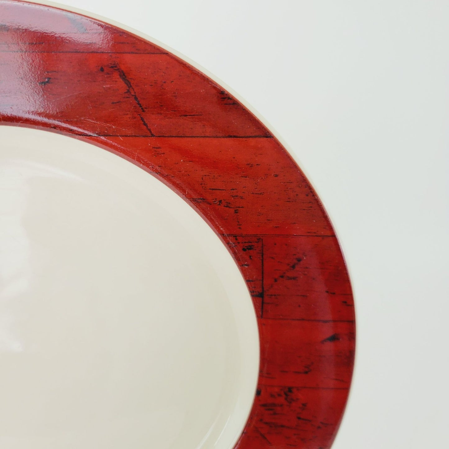Warren Kimble Barns Dinner Plate by Sakura c.1998