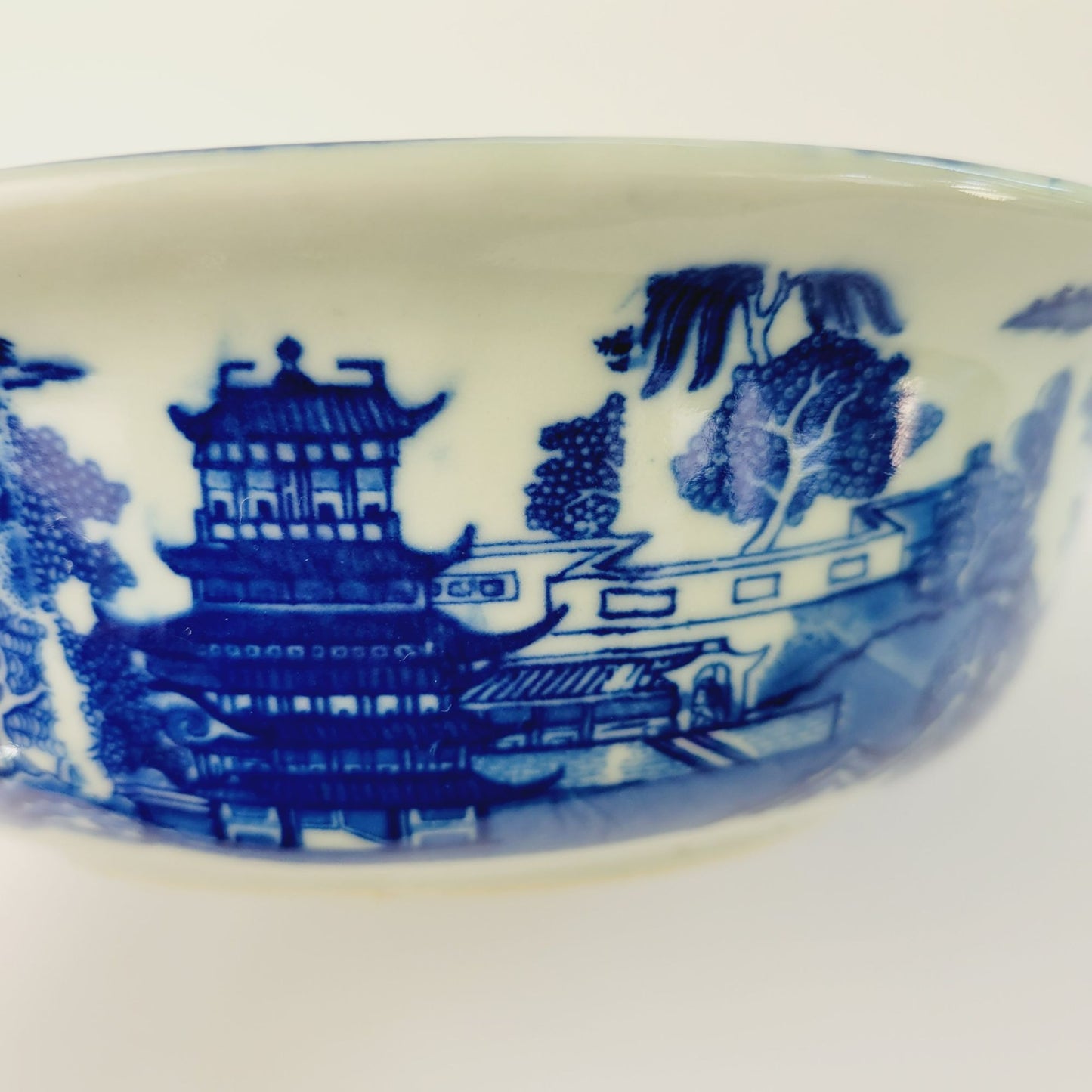 VictorianWare Chinoiserie Pagoda Ironstone Bowl