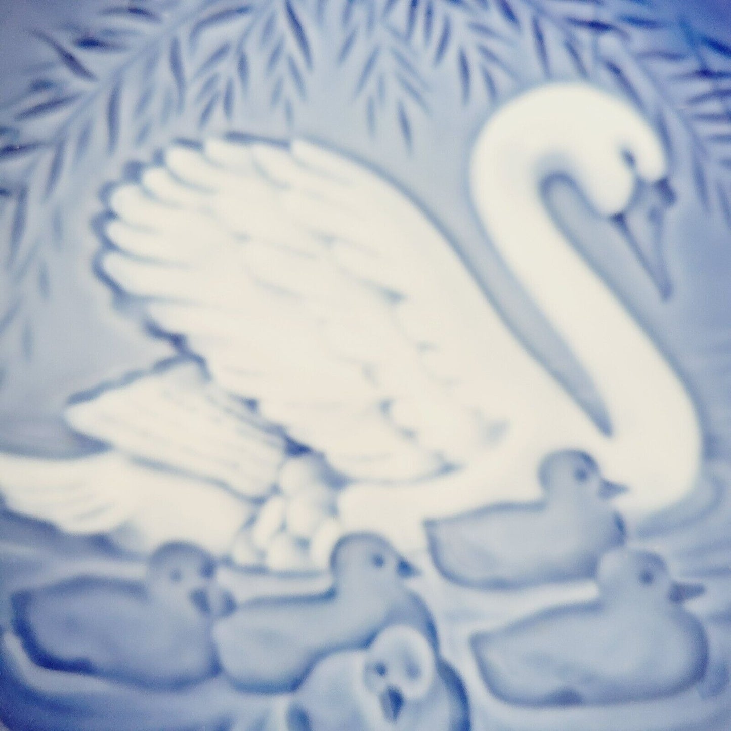 Vintage 1976 Bing & Grondahl Mothers Day Mors Dags Swan Plate Made in Denmark