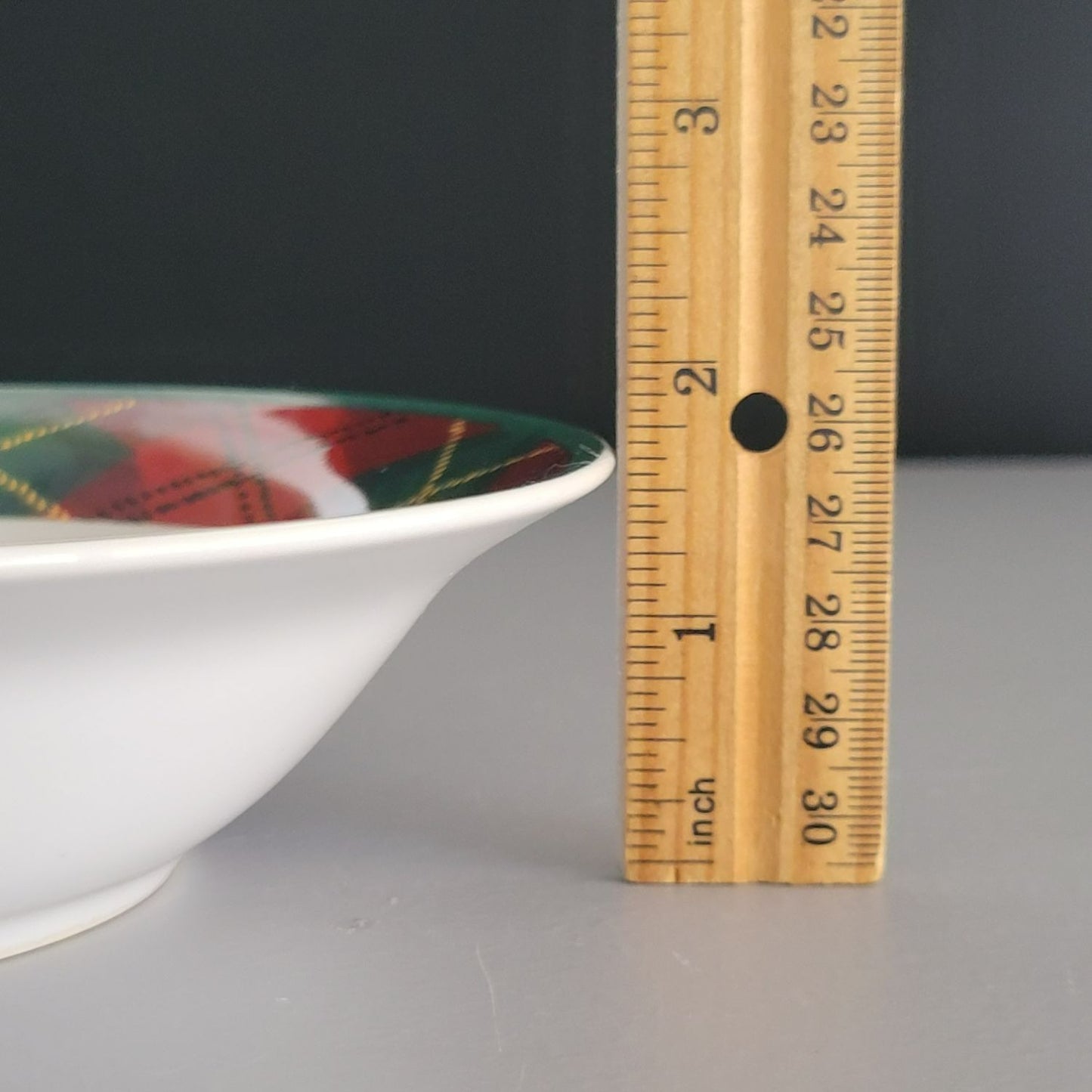 Block Father Christmas Cereal Bowl, Set of 2, c.1990s