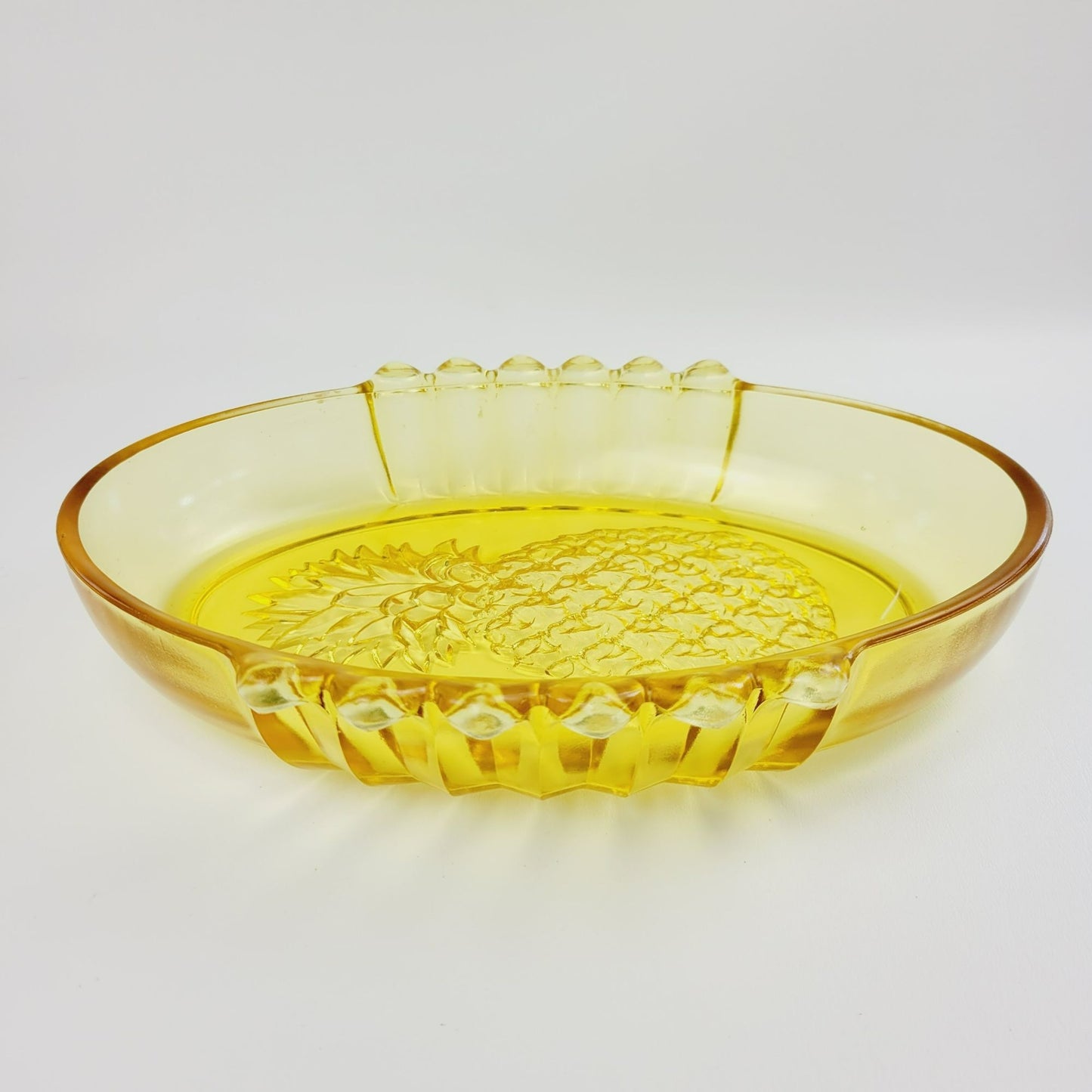 Indiana Glass/ Tiara Pineapple Serving Dish, USA Made
