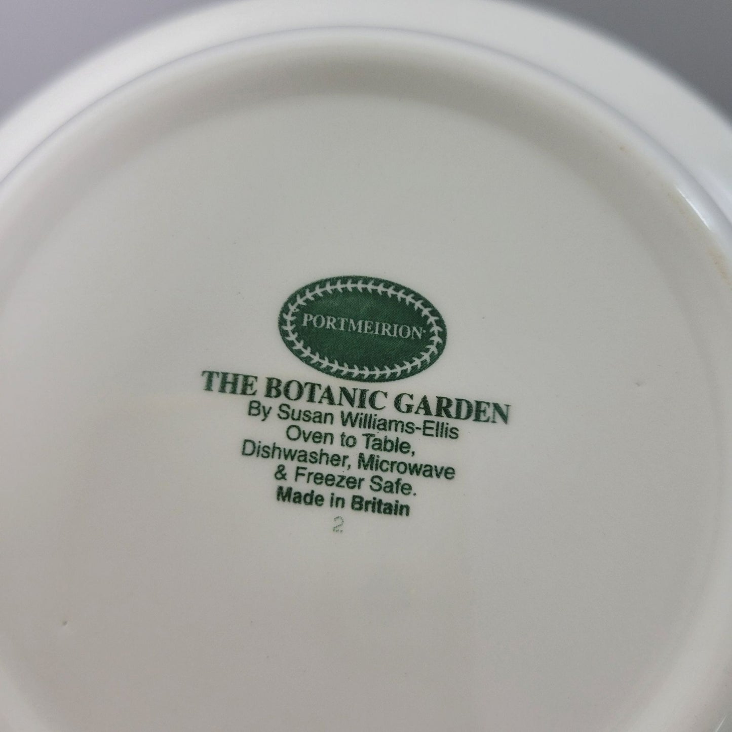 Portmeirion Botanic Garden Rim Cereal Bowl, Cyclamen Pattern