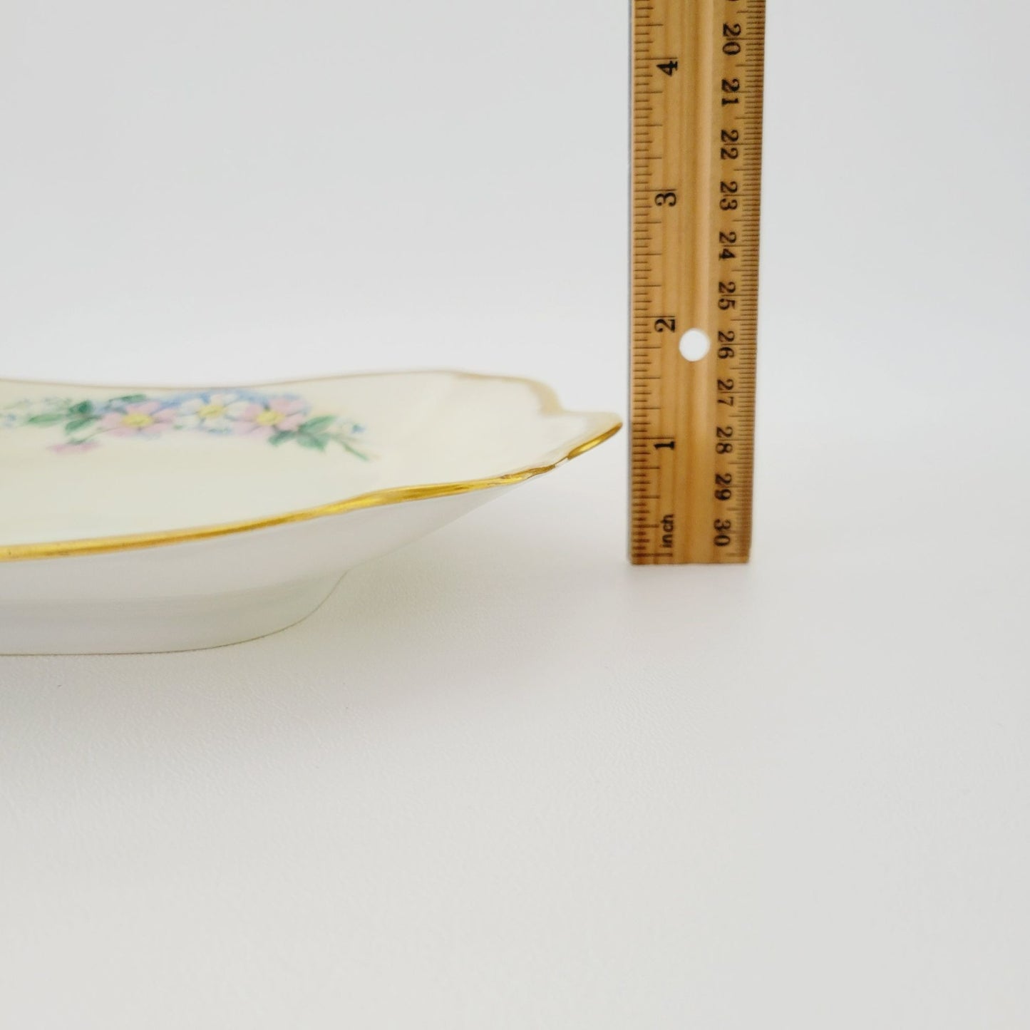 Rare Rosenthal Antique Floral Creamer, Sugar Bowl & Tea Tray, Hand Painted, c.1891-1906 Germany