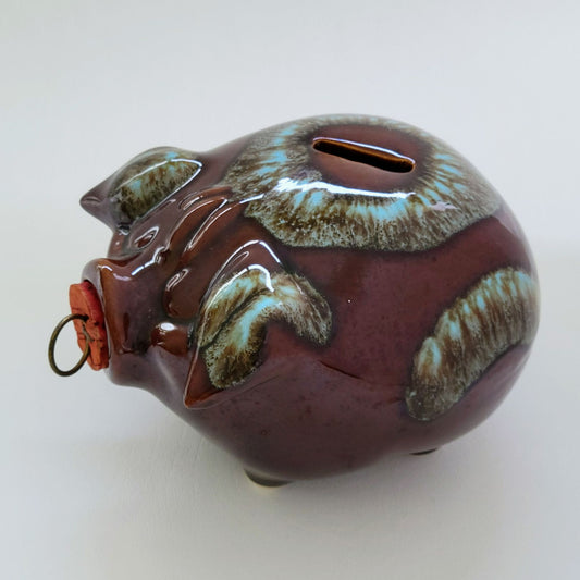 Vintage Hull Corky Piggy Bank, c.1950s USA