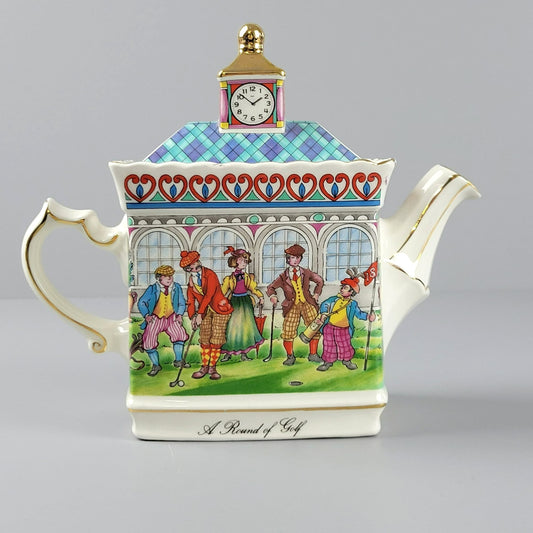 Sadler A Round Of Golf Mini Teapot, Championship Collection, Made in England