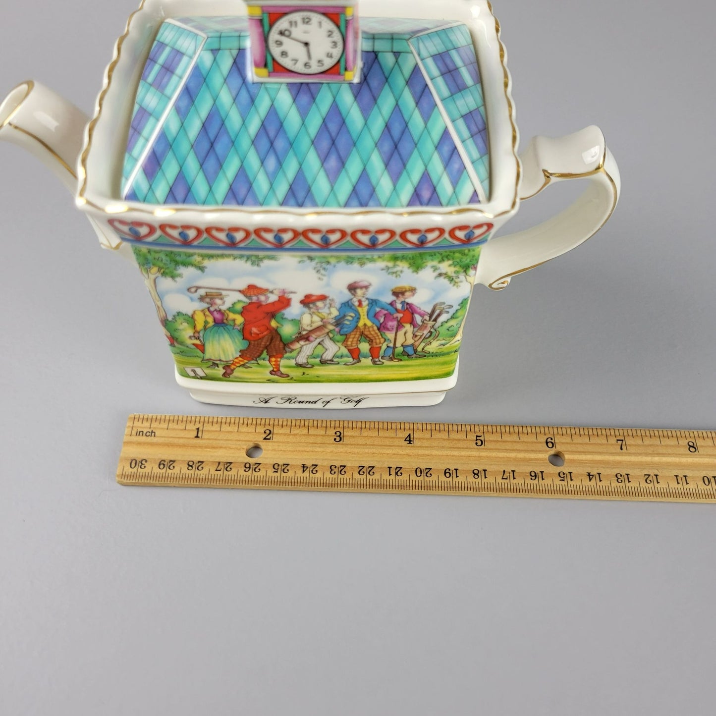 Sadler A Round Of Golf Mini Teapot, Championship Collection, Made in England