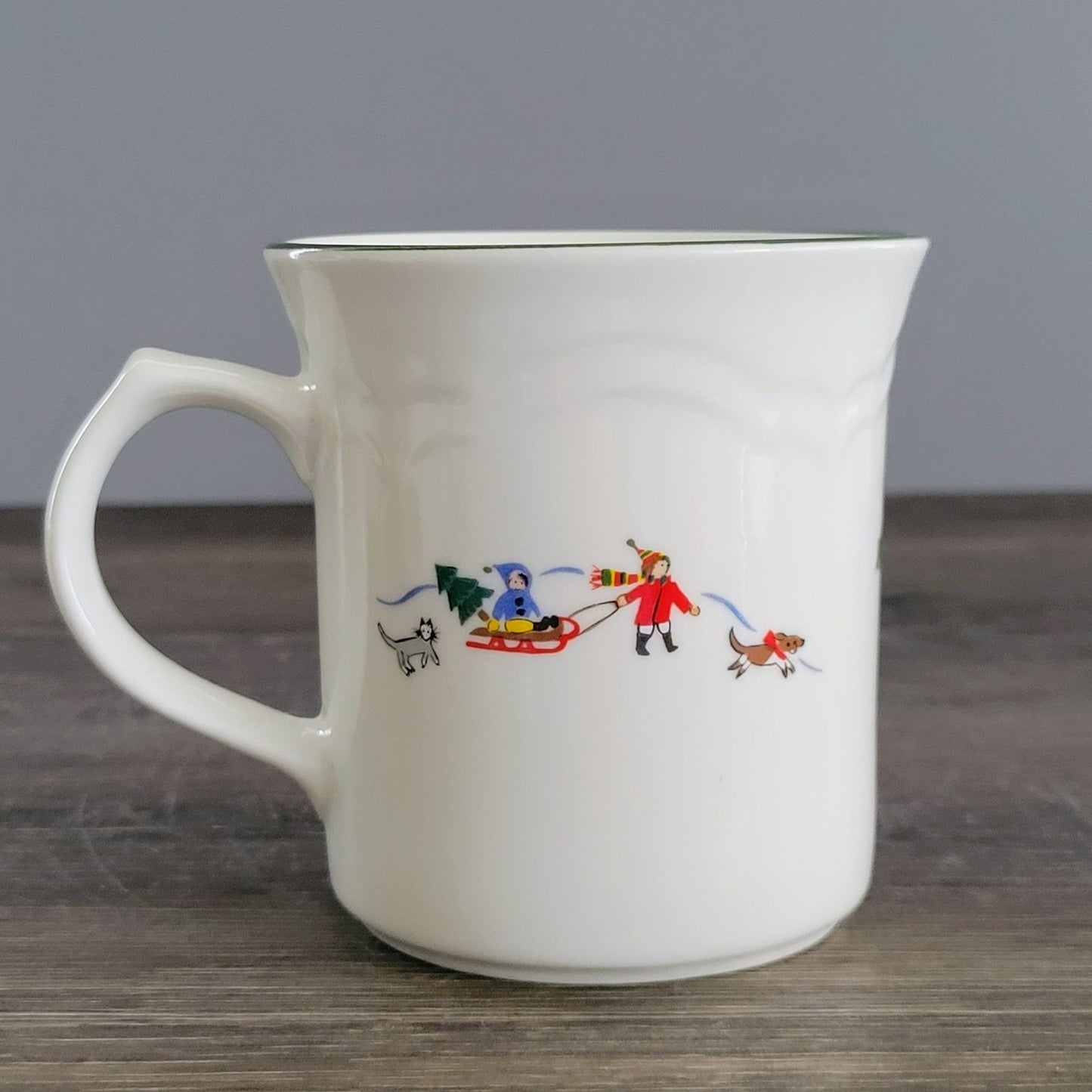 Pfaltzgraff Snow Village Coffee Mug, Set of 2, c.1990s