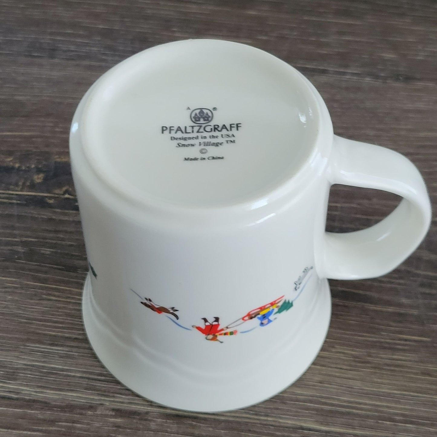 Pfaltzgraff Snow Village Coffee Mug, Set of 2, c.1990s