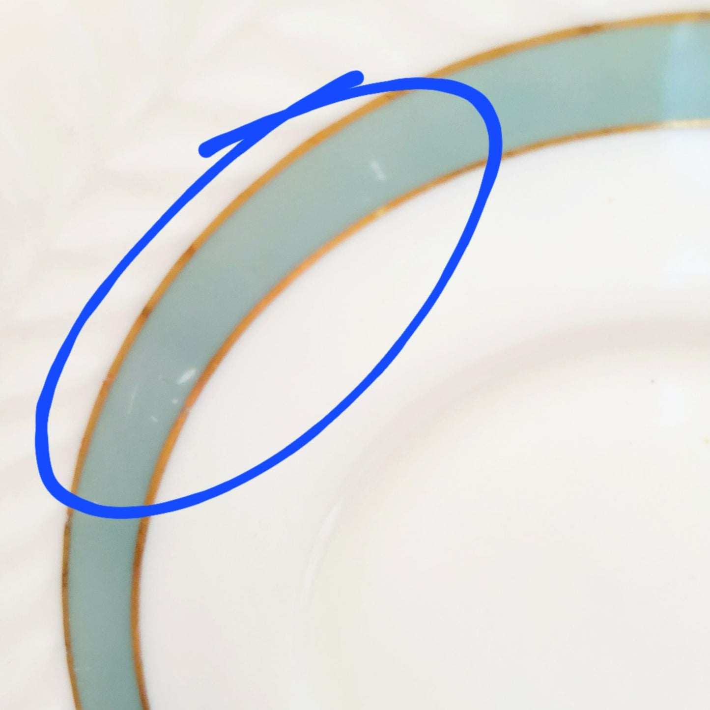 Theodore Haviland Teacup & Saucer, Brighton Turquoise with Embossed Leaf Pattern, New York USA