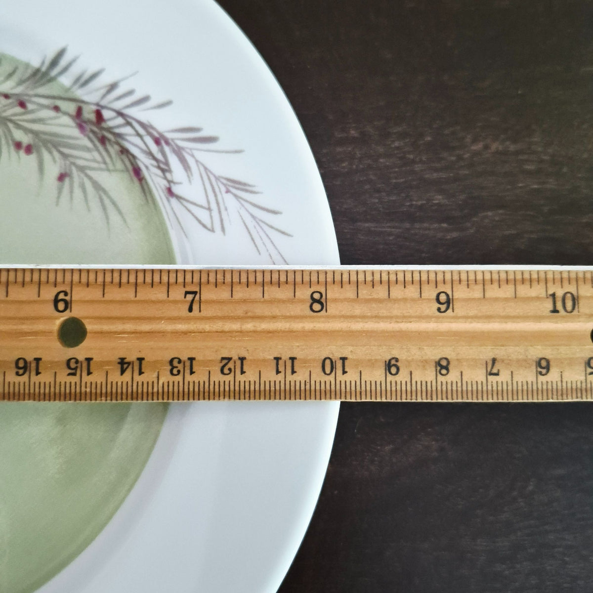 Marshall Fields & Isabelle De Borchgrave Botanical Salad Plate Set