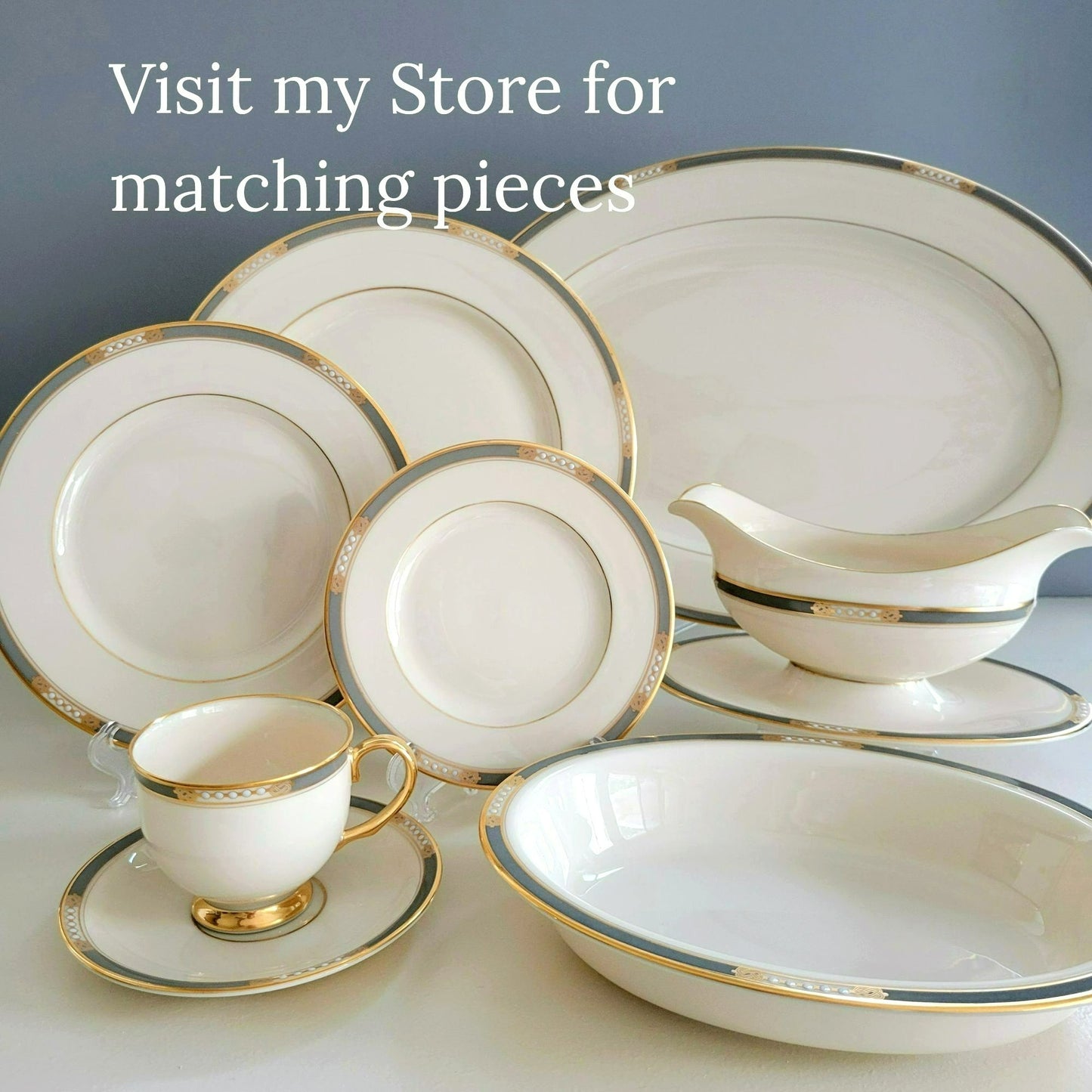 Lenox McKinley Dinner Plate, Presidential Collection, USA Made