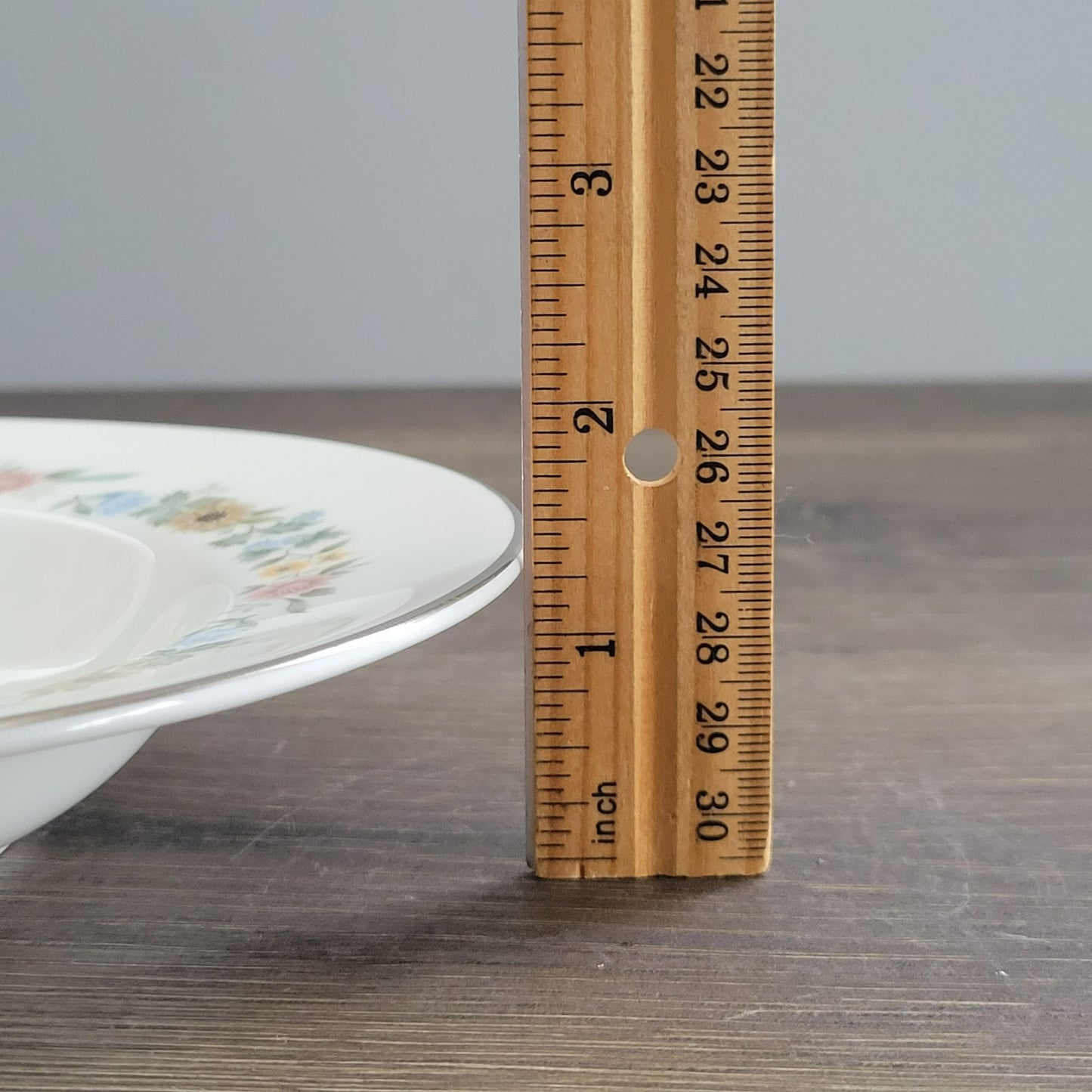 Royal Doulton Pastorale Rimmed Soup Bowl, c.1970-90s England