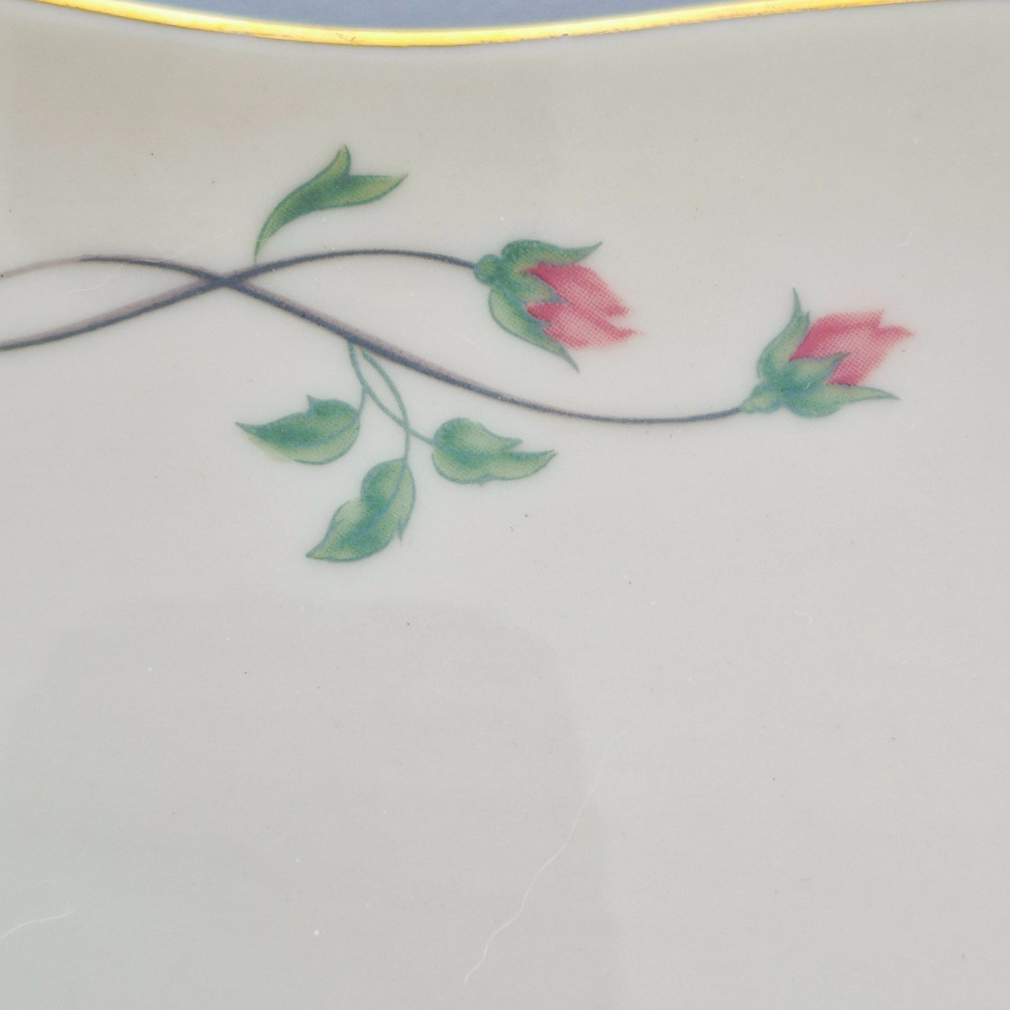 Lenox "Rose Manor Pink" Oval Tray,  c.1985-99 USA