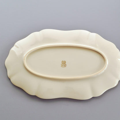 Lenox "Rose Manor Pink" Oval Tray,  c.1985-99 USA