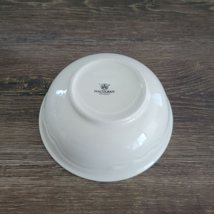 Pfaltzgraff Snow Village Cereal Soup Bowl, Set of 2, c.1990s