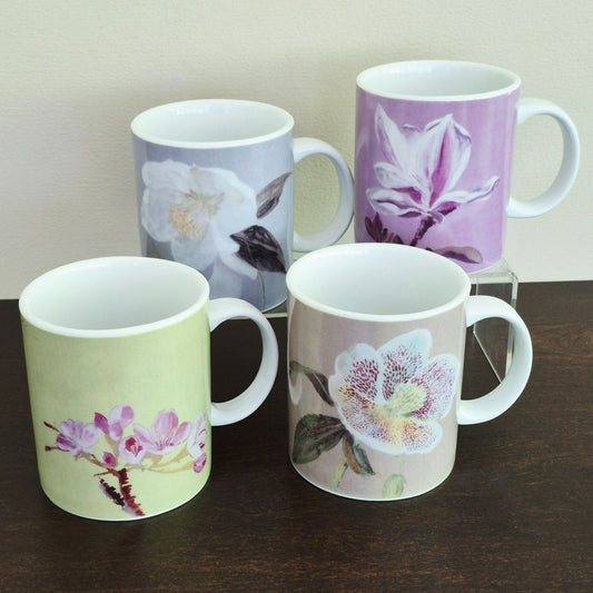 Marshall Fields & Isabelle De Borchgrave Botanical Mug Set