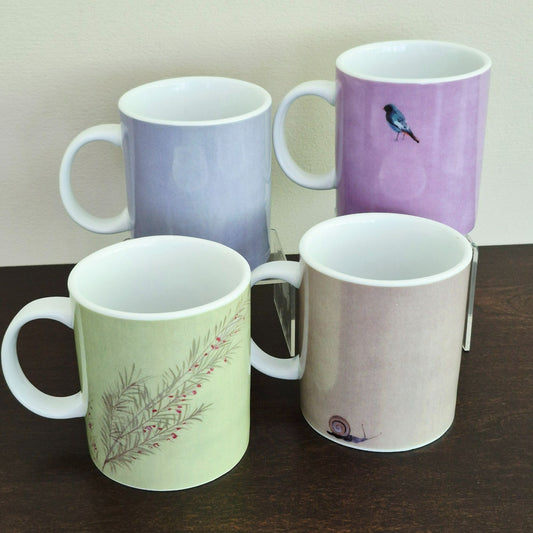 Marshall Fields & Isabelle De Borchgrave Botanical Mug Set