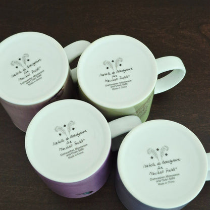 Marshall Fields & Isabelle De Borchgrave Botanical Mug Set