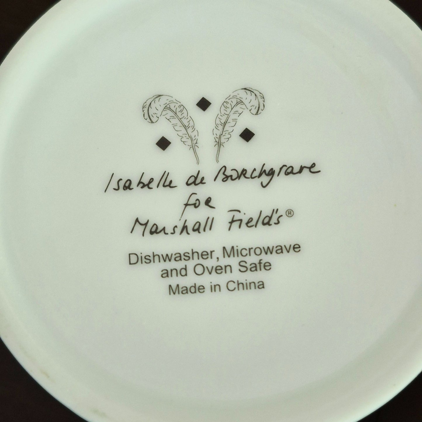 Marshall Fields & Isabelle De Borchgrave Botanical Mug Set