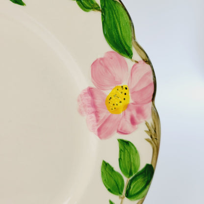 Franciscan c.1949-53 Desert Rose Dinner Plate, USA Made
